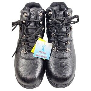 NEW Propet Shield Walker Waterproof Construction Boot Black Men's US 8 M(D)